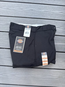 Men’s Dickies Black Loose Fit Twill Work Shorts 13” NEW! NWT 28x13” - Picture 1 of 3