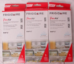 3-pack Frigidaire PureAir replacement refrigerator air filter RAF-2 - Picture 1 of 2