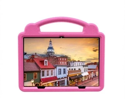Universal 10.1 Inch Android Tablet Parental Control Pink 3GB RAM 64GB ROM  - Image 1 of 4