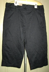 White Stag Damen Capri Hose Öse - schwarz - bestickt - Gr. 12 - Neu mit Etikett - Knopf/Reißverschluss - Bild 1 von 10