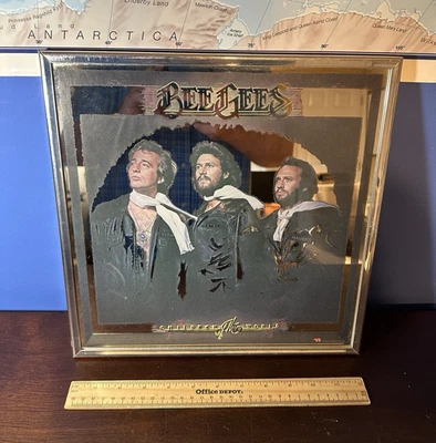 The Bee Gees "Children of the World" 1976 RSO Records Promo Carnival Mirror - Image 1 of 4