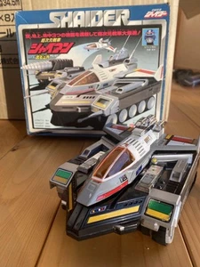 DX Popynica Space Sheriff Shaider Tank Cheyenne PC-47 Bandai W/BOX F/S FEDEX - Picture 1 of 8