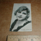 1916 Muriel Ostriche Vtg Rare Movie Card Morgantown Wv Drink Moxie Soda Girl