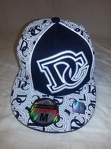DC City Hunter Washington DC Ball Gorra Sombrero Blanco Negro Urbano Nuevo con etiquetas Mediano - Imagen 1 de 4