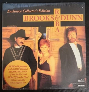 Reba and Brooks and Dunn Exclusive Collectors Edition PROMO Music (CD) *NEW* - Picture 1 of 2