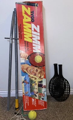VINTAGE 1984 TYCO ZIMM ZAMM FAMILY FUN SPORTS GAME ALL ORIGINAL *READ* - Image 1 of 4