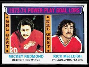 1973-74 Leaders (Mickey Redmond / Rick MacLeish) 1974-75 Topps #6 EXMT - Picture 1 of 2