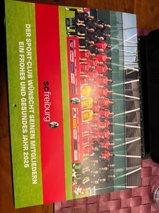 SC Freiburg Kalender 2025 Fussball Bundesliga NEU - Bild 1 von 2