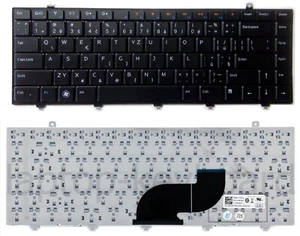 QWERTY CZECH keyboard Dell Studio 14 14Z 1440 1450 1457 /0CR16G /DE88-CZ - Picture 1 of 3