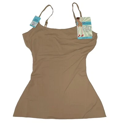 Spanx Cami Scoop Shaping Top Dirigido Control Abdomen Potencia Malla Suavizante 1642 Foto 1 de 4