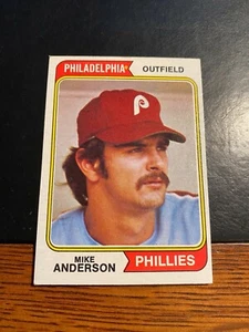 1974 TOPPS BASEBALL #619 MIKE ANDERSON!! $1 SHIPPING!! - Picture 1 of 2