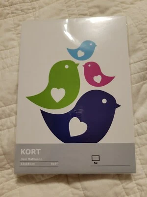 IKEA KORT Rainbow Zoo by Jeni Matheson  5x7 Art Cards Prints Pack of 5 NEW - Image 1 of 2