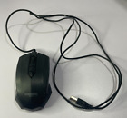 Black Qwerty Keys USB Wired Mouse Desktop PC Mouse