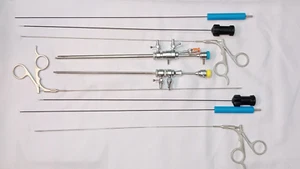 Laparoscopic Bettochi Hysteroscopy Sheath Urology Semi-Rigid L-Hook Spatula Set - Picture 1 of 5