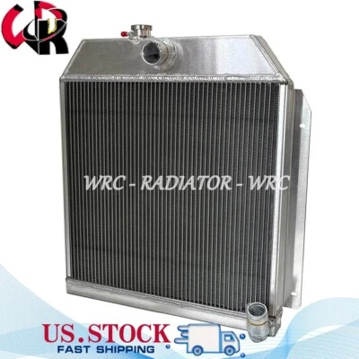 2 Row Radiator Fits 1949-1952 1950 Plymouth, Dodge, Chrysler & DeSoto,Straight 6 - Image 1 of 4