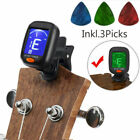 Digital Chromatic LCD Clip-On Electric Tuner for Bass, Guitar, Ukulele, Violin