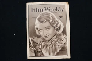 1931 JULY 11 FILM WEEKLY MAGAZINE - CONSTANCE BENNETT COVER - E 24638 - Picture 1 of 2