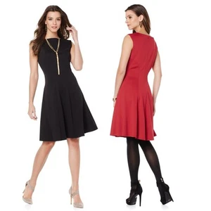 Hal Rubenstein The "Eternity" Seamed Dress 451965-J (M, Onyx) - Picture 1 of 4