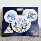 Walt Disney World Parks 50th Anniversary Magnetic Clip Fridge Magnet Mickey