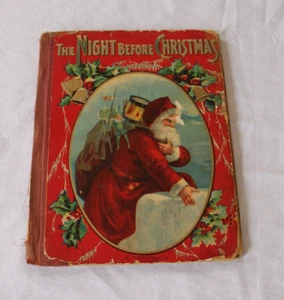 antique HB Children's Book: The Night Before Christmas - Picture 1 of 4