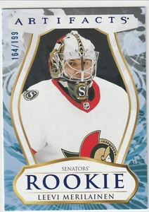 2023-24 Artifacts Royal Blue #176 Leevi Merilainen 164/199 Ottawa Senators - Picture 1 of 1
