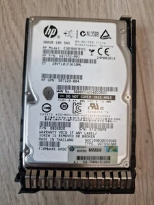 HP 300GB 10K SAS Hard Drive EG0300FBVFL (641552-001) - Afbeelding 1 van 4