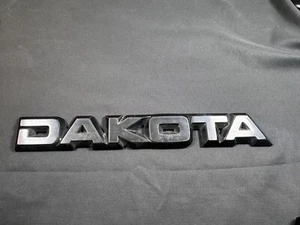 Dakota Car Emblem - Dodge Dakota Truck Sign Name Plate - Picture 1 of 15