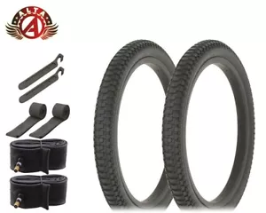 ALTA HIGH PERFORMANCE BICYCLE BMX TIRE 18" X 2.125 PURPLE COMP III 8PC BUNDLE. - Picture 1 of 1