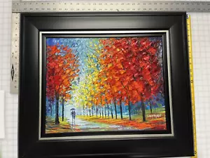 Slava Ilyayev Impasto Painting "Waiting for the Rain" Original Oil on Canvas - Picture 1 of 3