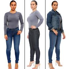 Enzo Womens Skinny Stretch Jeans Ladies New Denim Slim Fit Pants UK Size 8-22