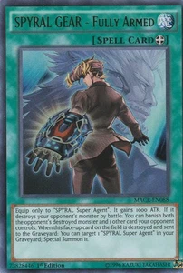 YUGIOH HOLO CARD SPYRAL GEAR - FULLY ARMED MACR-EN088 1ST EDITION  - Imagen 1 de 1