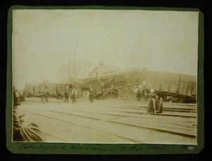 Catastrophe ferrovière 2 mai 1908 Mars-sur-Allier accident de train photographie - Imagen 1 de 3