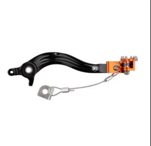 Tusk Aluminum Brake Pedal Orange Tip - Picture 1 of 1