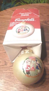 Campbell's Kids Collector Edition 1999 Turn of Millennium Christmas Ornament-Box - Picture 1 of 7