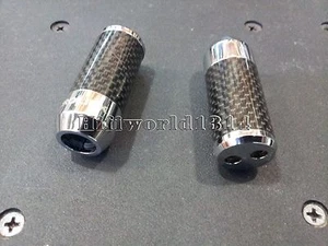 4x HIFI Carbon fiber Speaker Audio Cable Wire Pants Boot Y splitter 1 to 2 PANT  - Picture 1 of 5