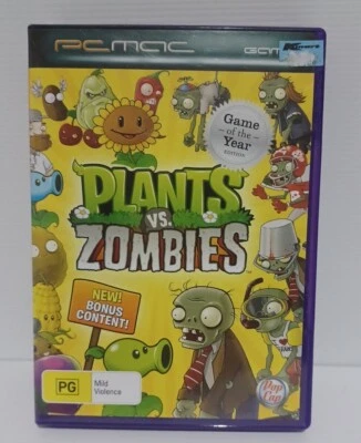 Plants vs. Zombies: Game of the Year Edition (PC Mac Game 2009) Pop Cap - Image 1 of 4