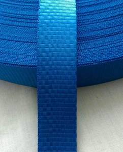 NUEVO 5M AZUL 25MM CORREA 1.2 TONELADAS CORTE DE RUPTURA * PLOMO*HÁGALO USTED MISMO* ELABORACIÓN * JARDÍN  - Imagen 1 de 3