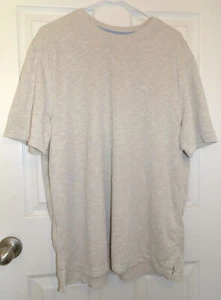 Ausgezeichnetes beigefarbenes kurzärmliges Herren-T-Shirt Tencel-Mischung Tommy Bahama - XL - Bild 1 von 1