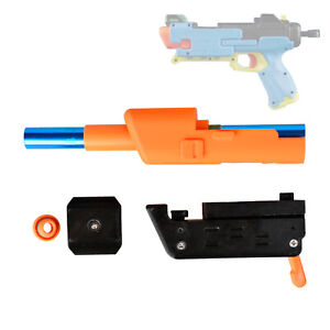 Worker MOD Short Darts Magazine with Breech Bolt for Nerf Rival Fate Blaster Toy