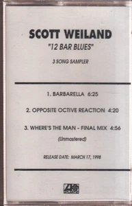 scott weiland 3 song sampler cassette promo - Picture 1 of 1