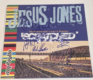 LP DISCO FIRMATO JESUS JONES autografato "SCRATCHED"" BECKETT LOA (BASO) - Foto 1 di 11