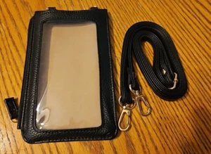 Organizzi - Women Small Crossbody Shoulder Bag TouchScreen Cell Phone Bag, black - Picture 1 of 3
