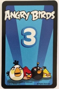 Angry Birds Game Knock on Wood 10 Blue Mission Cards Replacement Parts Pieces - Picture 1 of 12
