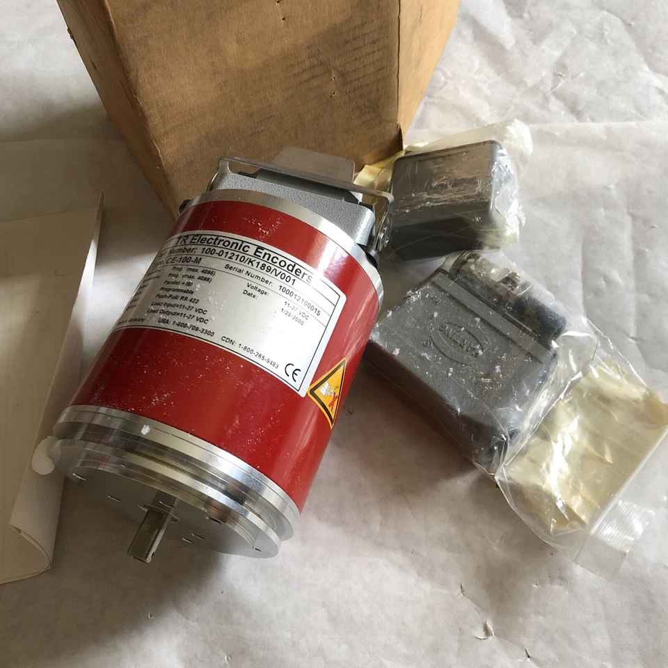 Nuevo CODIFICADOR TR ELECTRONIC CE-100-M,100-01210/K189/V001 TIPO PROGRAMABLE,BR Foto 1 de 4