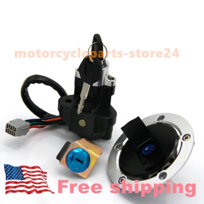 Ignition Switch Fuel Gas Cap Lock Keys for Suzuki DL1000 VStrom 1000 2014-2016 Foto 1 de 4