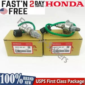 OEM 2PCS OXYGEN O2 SENSOR UPSTREAM & DOWNSTREAM FOR 2007-2011 HONDA CR-V 2.4L US - Picture 1 of 6