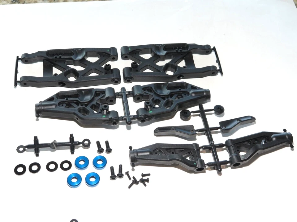 ASC80950 TEAM ASSOCIATED RC8B4.1E BUGGY FRONT REAR A-ARMS - Image 1 of 1