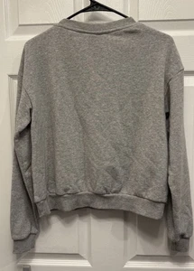 Disney Der König der Löwen Damen grau Crop Pullover Sweatshirt Gr. Small - Bild 1 von 2
