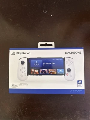 Controle de jogos móvel Sony PlayStation Backbone One iPhone (relâmpago) – Branco - Imagem 1 de 3