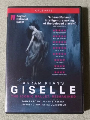 AKRAM KHAN'S GISELLE DVD RARE OPUS ARTE ENGLISH NATIONAL BALLET 2019 TAMARA ROJO - Image 1 of 4